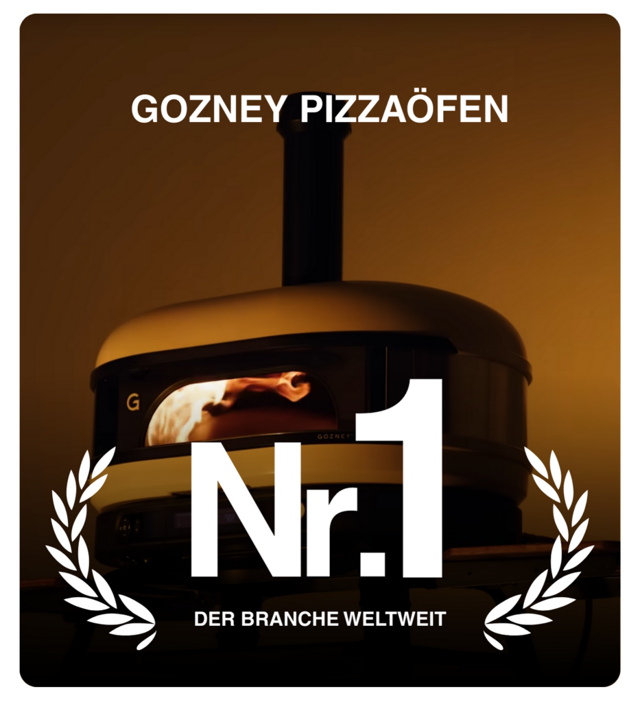 Gozney Pizzaöfen als führende Marke der Branche – weltweit bekannt für Qualität, Leistung und authentische Pizzaergebnisse.