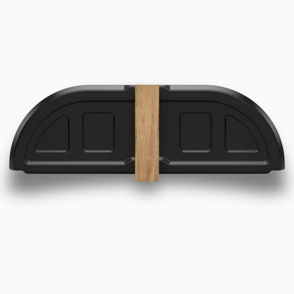 Gozney Dome Ofentür der 2. Generation mit Holzgriff, freigestellt