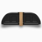 Gozney Dome Ofentür der 2. Generation mit Holzgriff, freigestellt