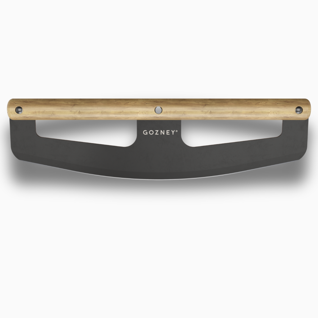 Gozney Pizza Rocker mit Holzgriff zum Schneiden von Pizza