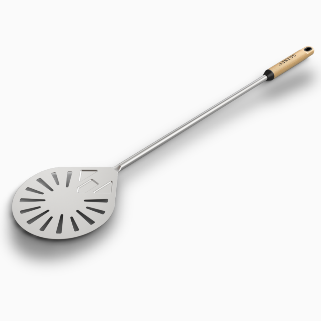 Gozney Balance Wendeheber aus Edelstahl mit Holzgriff