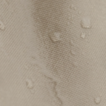 Detailansicht der Gozney Arc Abdeckhaube Lang mit wasserabweisendem, wetterfestem Outdoor-Gew