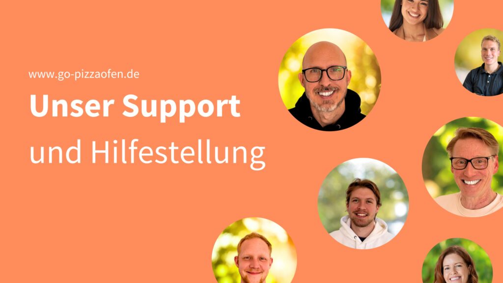 Das Support-Team von go-pizzaofen.de, persönliche Beratung und Kundenservice rund um Gozney Pizzaöfen